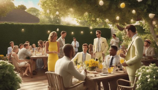 Surprising elements of garden party attire for guys that stand out